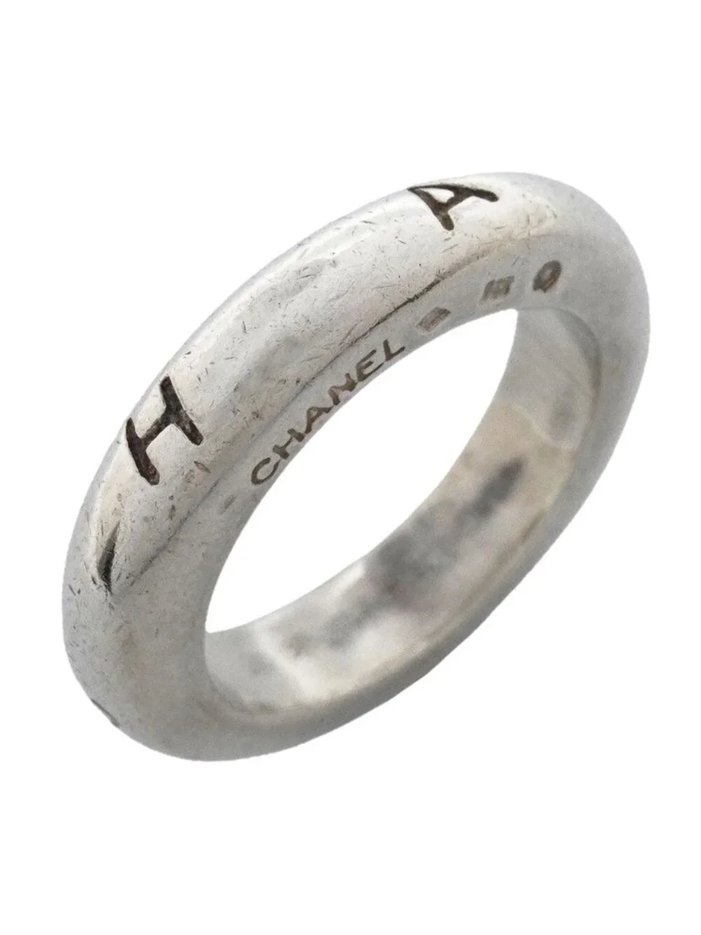 Chanel Ring Logo 925 Sterling Silver